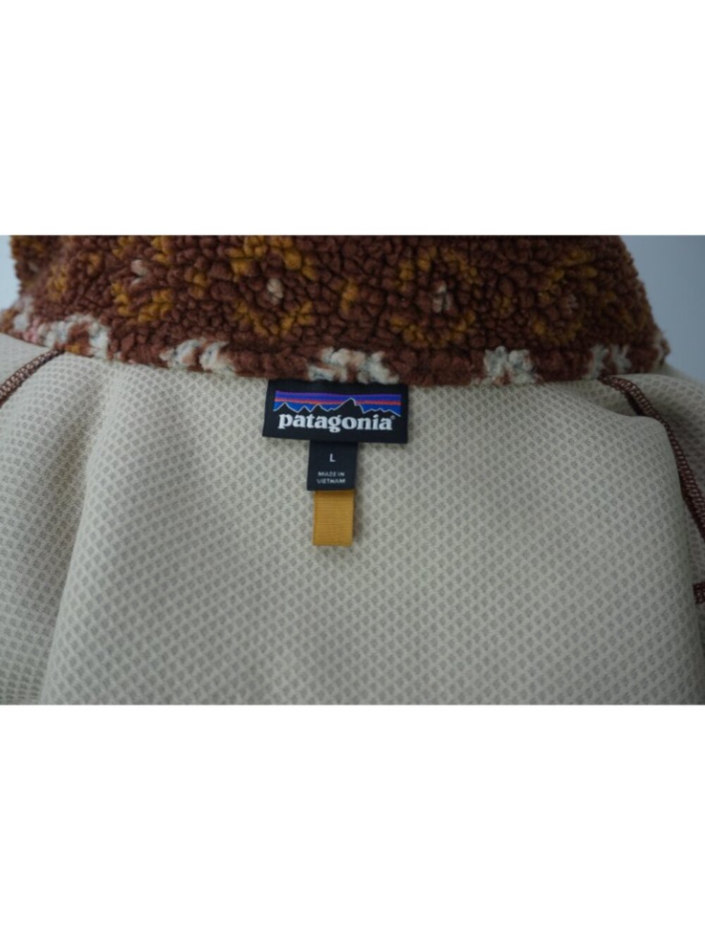 Patagonia Womens Retro X High Pile Full Zip Up Coat Sweater Sz L - Picture 5 of 7